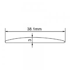 Flexible PVC flooring profile S-YP-38