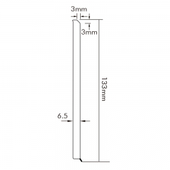 PVC S133-D Skirting Board